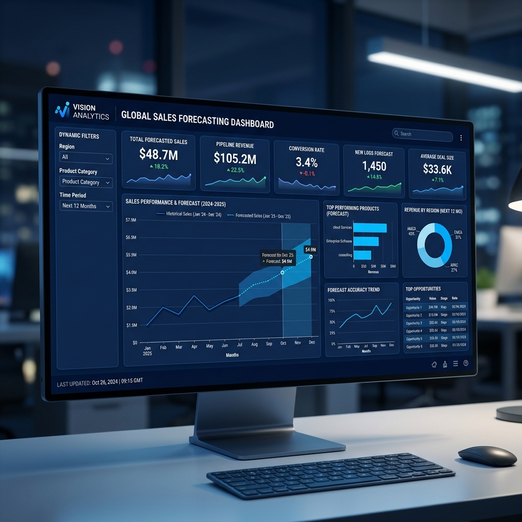 Sales Forecasting Project Mockup
